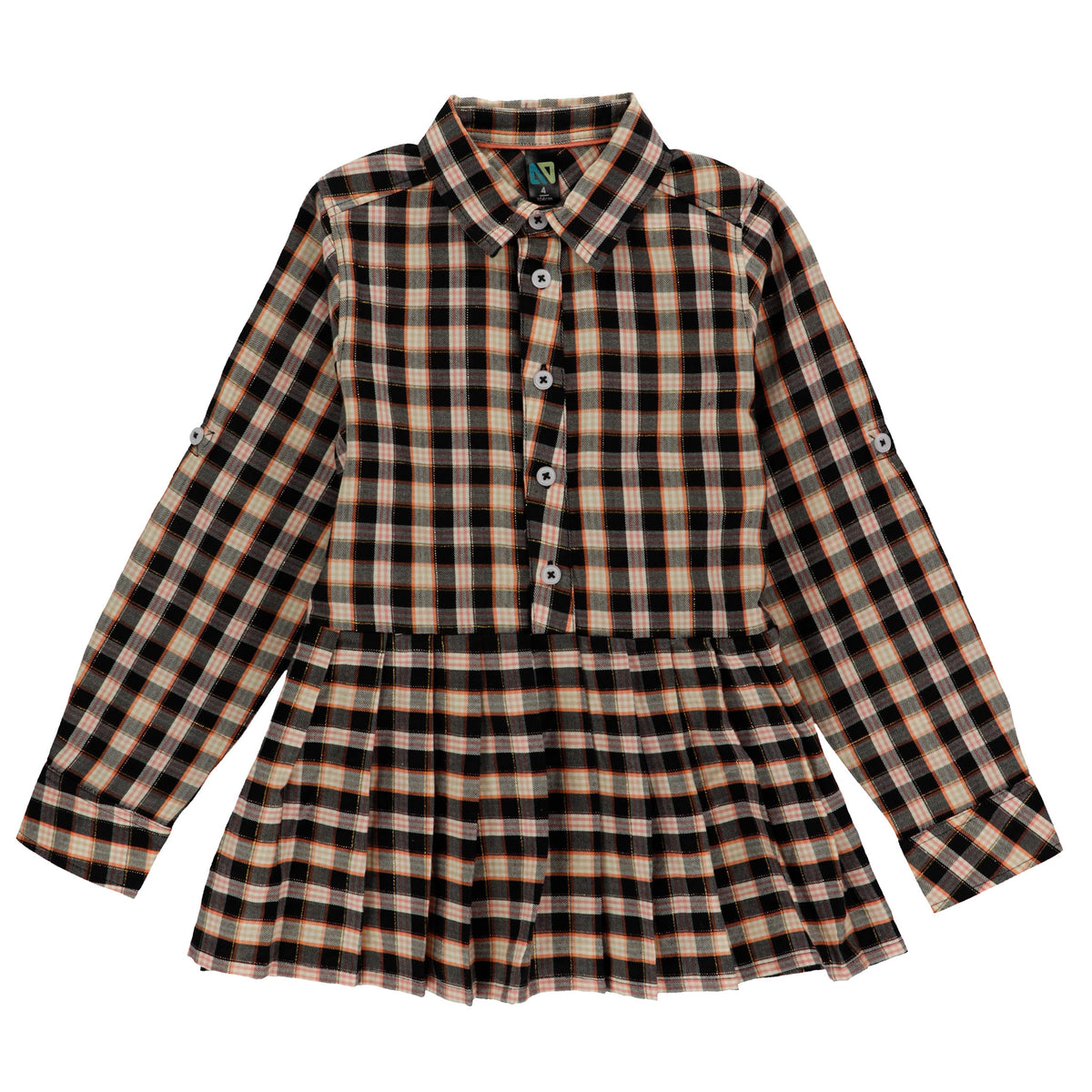 Vibes Plaid Dress