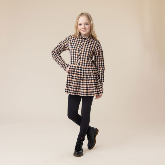 Vibes Plaid Dress