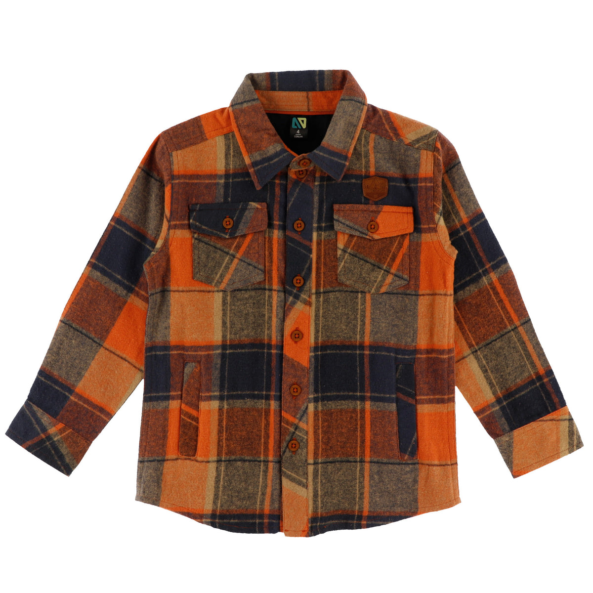 Harvest Plaid Flannel- Boy