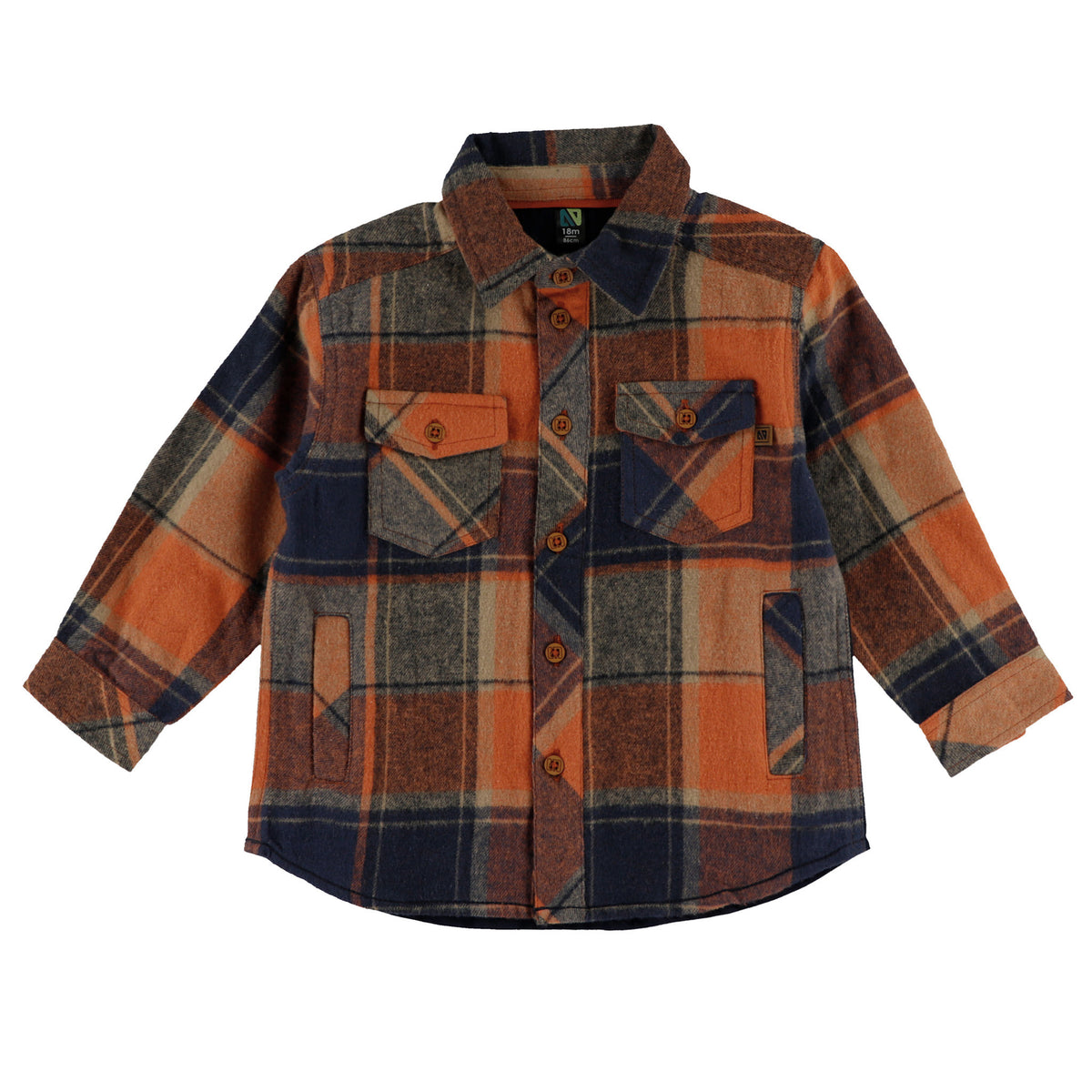 Harvest Plaid Flannel- Baby