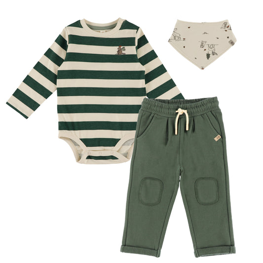 Forest Stripes Set