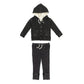 Organic Faux Denim Jacket and Jogger Set