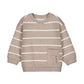 Dino Pal Striped Pullover