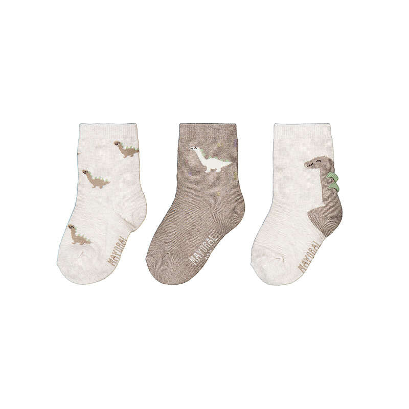 Dino Patterned socks set