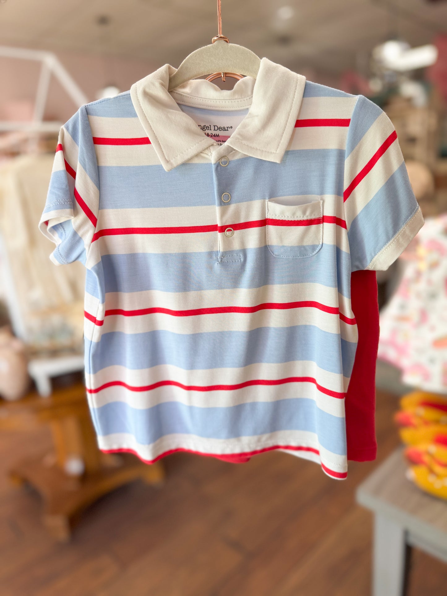 Preppy Rugby Polo with Shorts