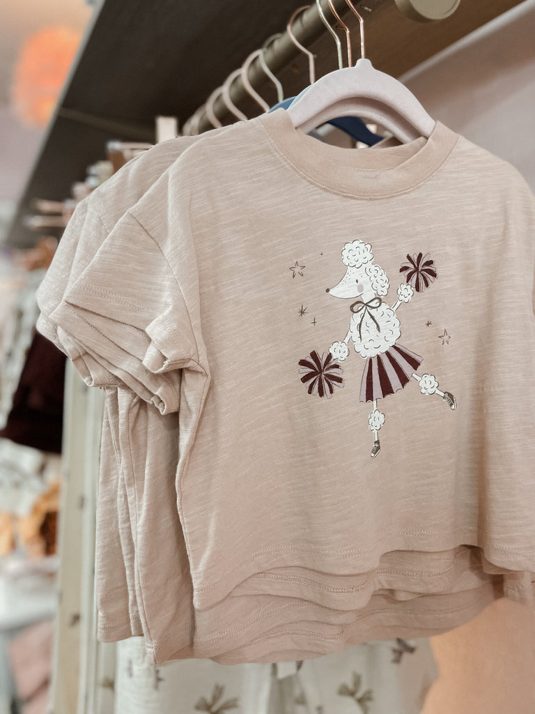 Boxy Tee - Poodle