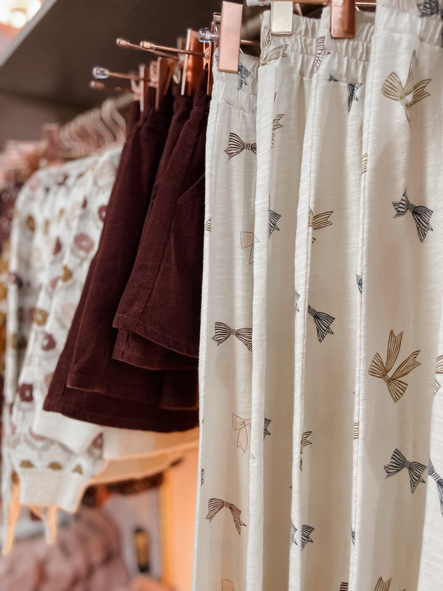 Wide Leg Pant - Bows