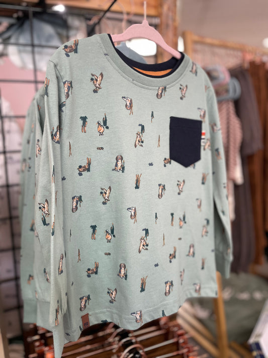 Hunting Hound Pocket Shirt
