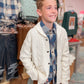 Boys Cable Knit Cardigan