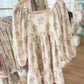 Fox Glove Flower Child Dress