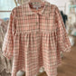 Rose Plaid Dress