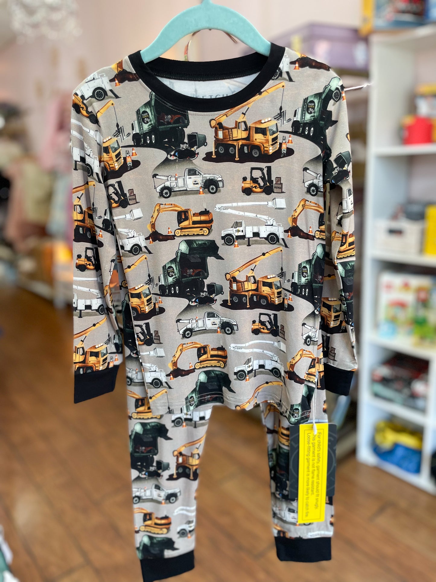 Work Hard, Play Hard 2 Piece Pajama Set