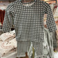 Bamboo Pajama Set - Forest Check