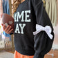 Game Day Crewneck- Black
