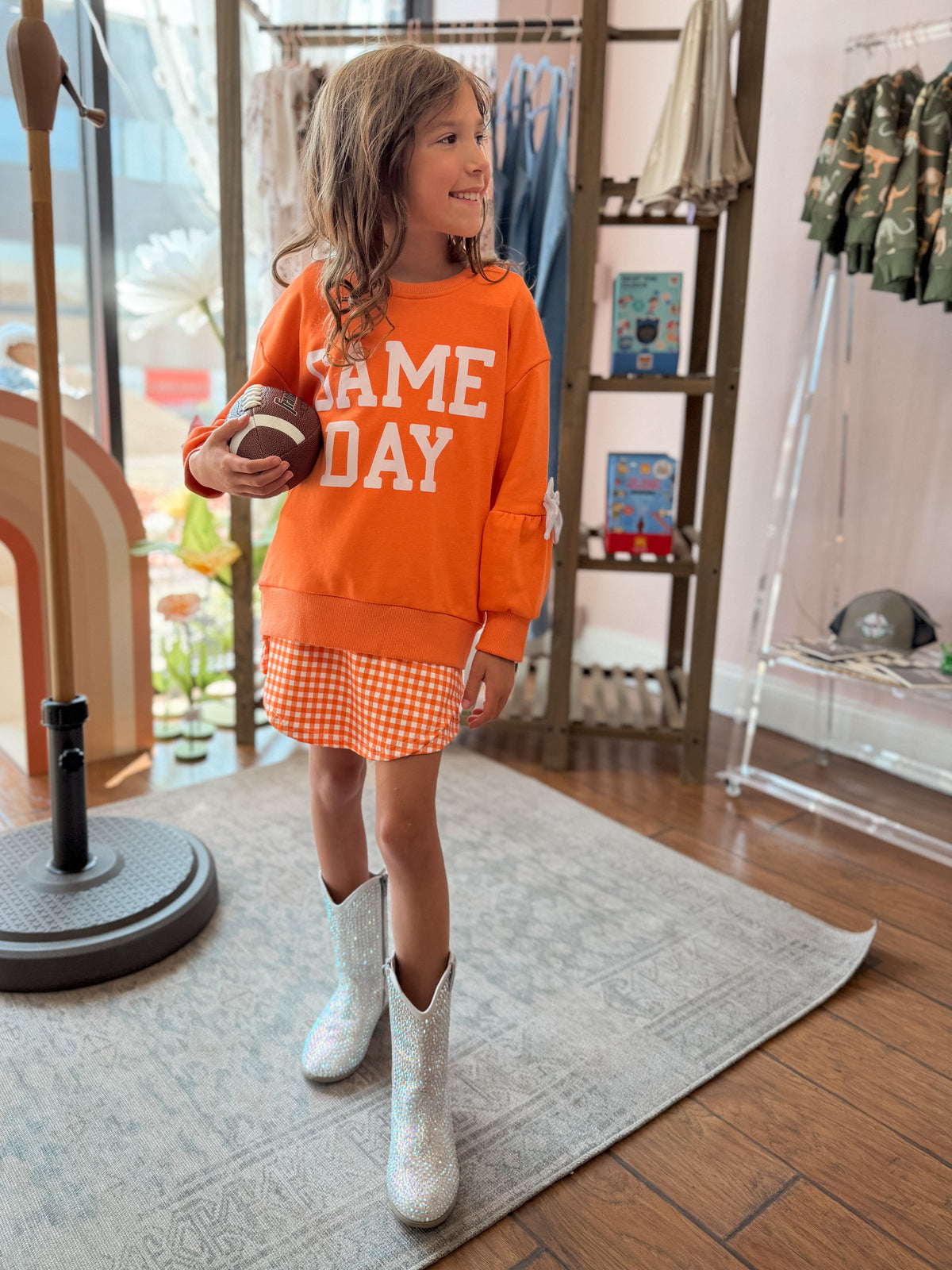 Game Day Crewneck- Orange