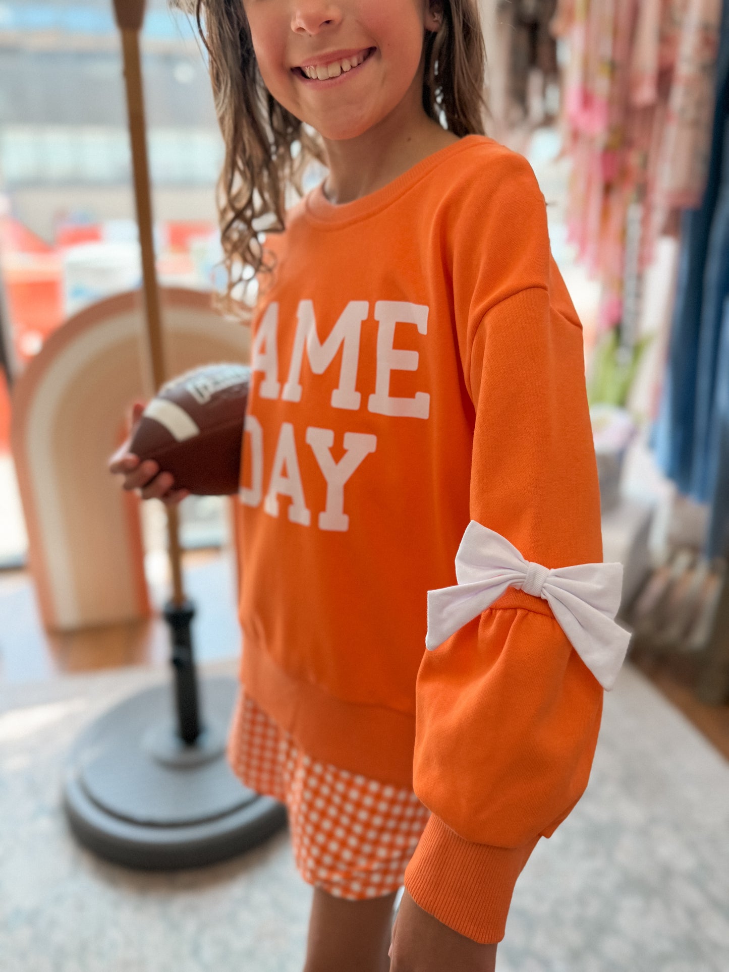 Game Day Crewneck- Orange