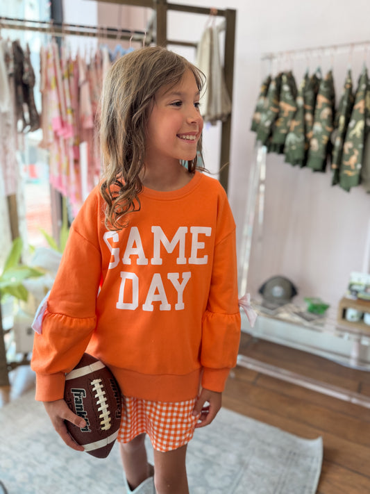 Game Day Crewneck- Orange