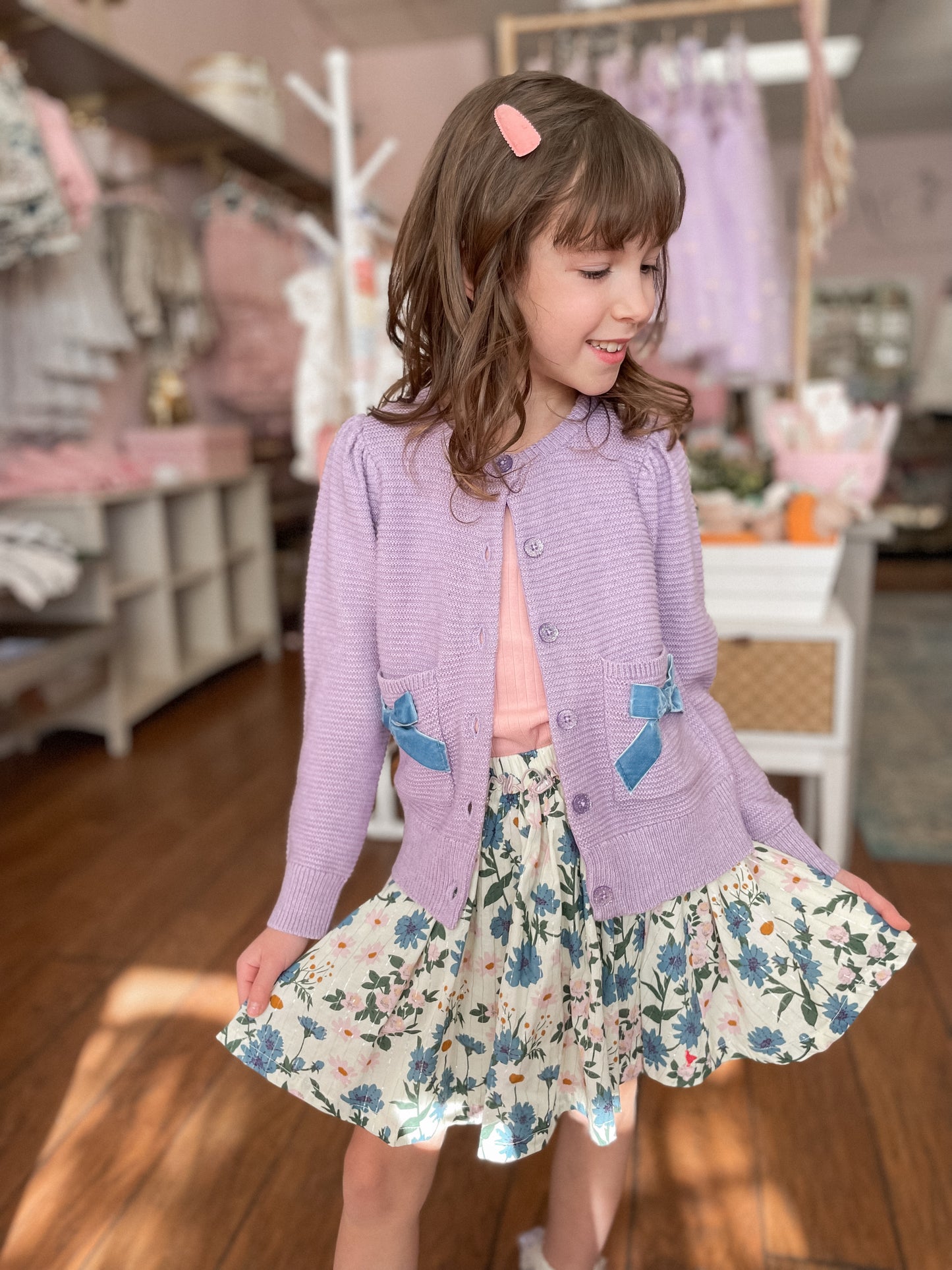 Pocket Sweater - Bows