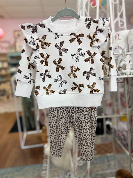 Leopard Rib Legging
