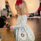 Wreath Embroidery Dress