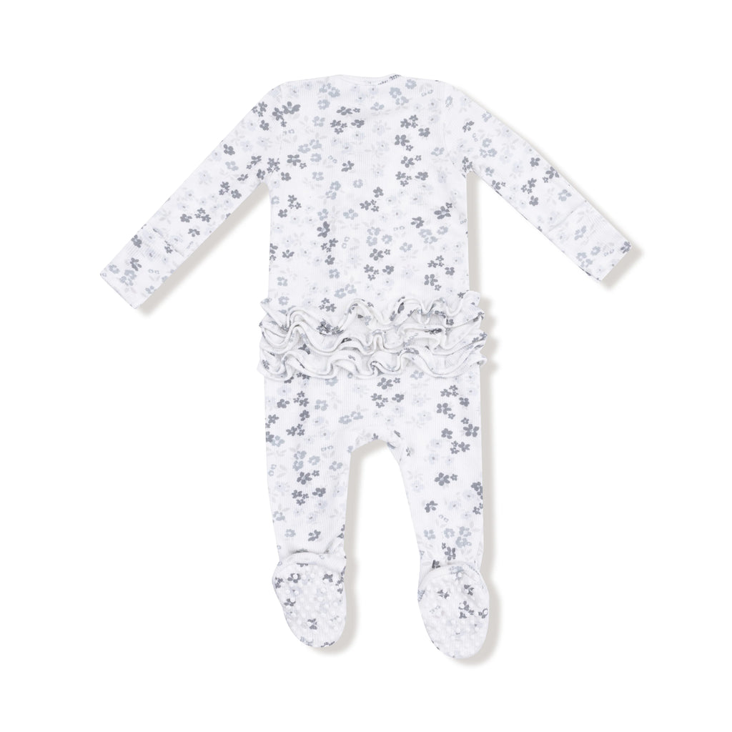 Caroline's Calico - 2 Way Zipper Ruffle
Back Footie