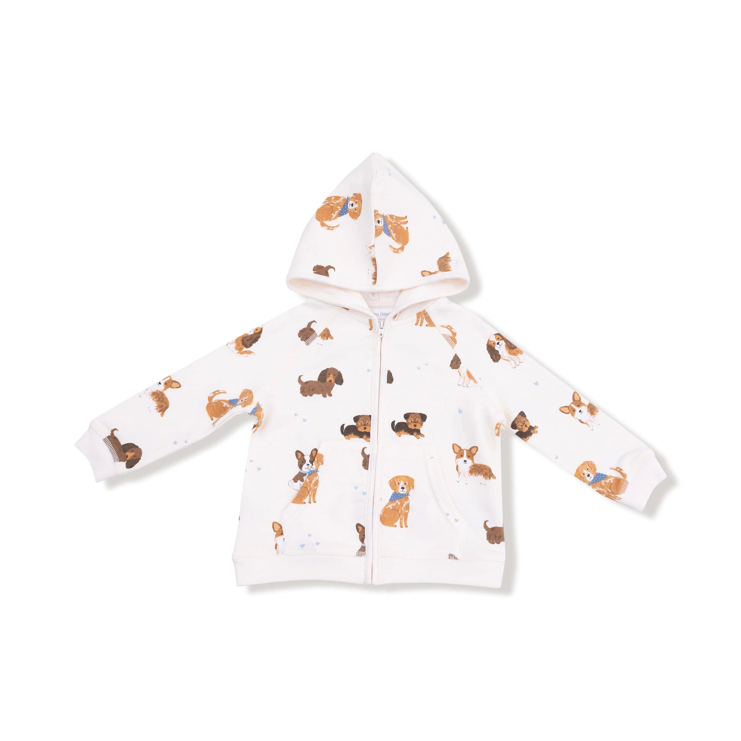 Best Friend Dogs - Zip Peplum Hoodie