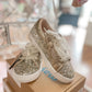 Gold Glitter Sneakers