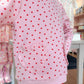 Hearts Pocket Sweatshirt