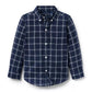 Tattersall Plaid Button-Up