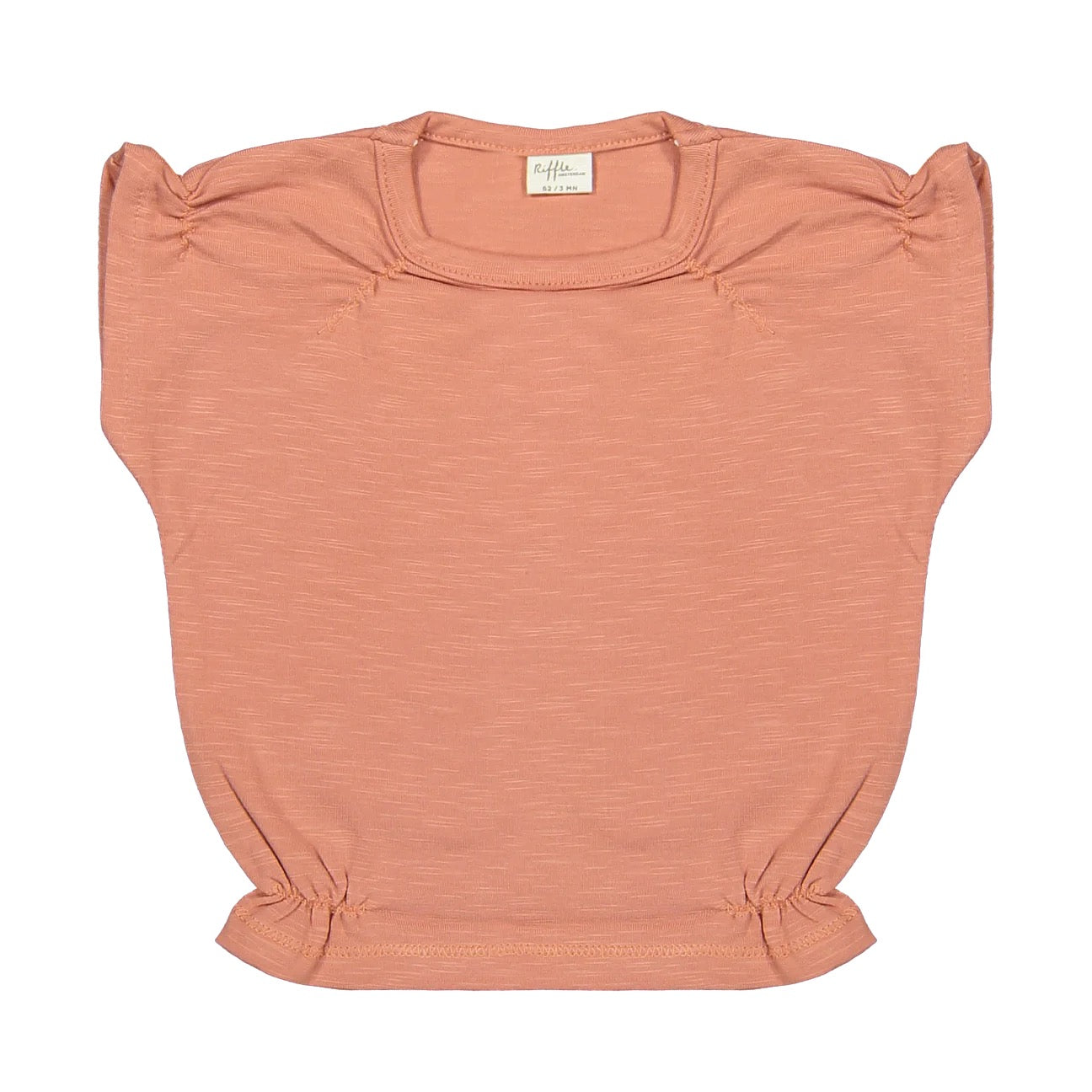 Jill - Coral Jersey Shirt