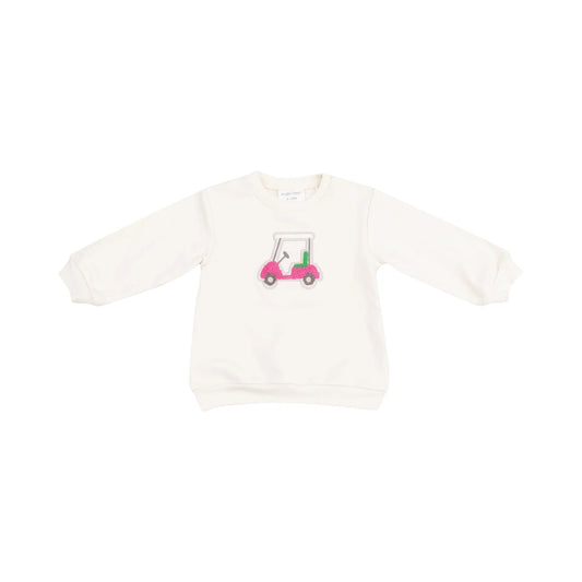 Pink Golf Cart - Oversize Sweatshirt