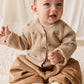 Easton Cardigan - Forest Acorns Cashew Marle