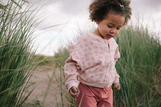 Seashells - Terry Bomber Jacket