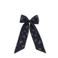 Organic Cotton Alora Bow - Bianca Noir
