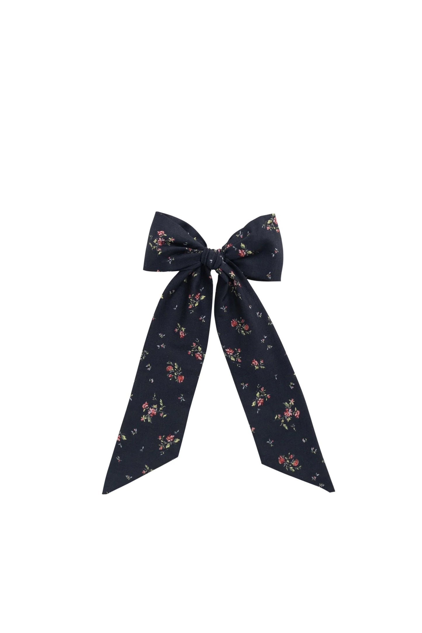 Organic Cotton Alora Bow - Bianca Noir