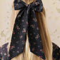 Organic Cotton Alora Bow - Bianca Noir