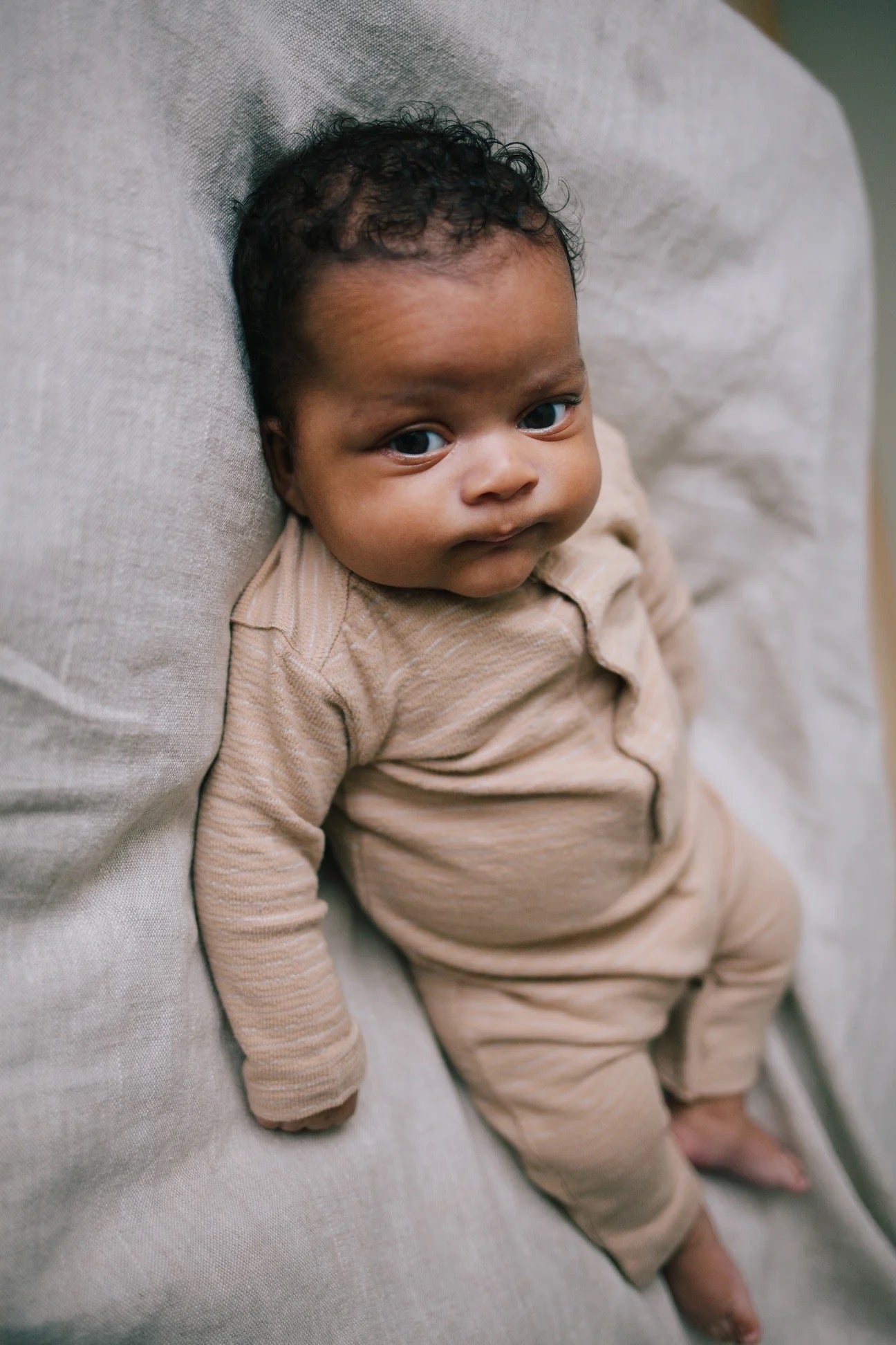 Terry Stripe - Romper