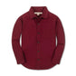 Organic Flannel Dark Red Shirt