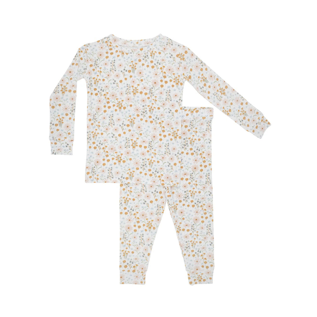 Whimsical Floral - Ribbed Two-Piece Set
