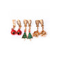 Snowman Earrings Set of Three