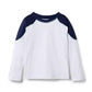 White/Navy Rashguard