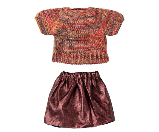 Skirt and Knitted Blouse, Mum Mouse