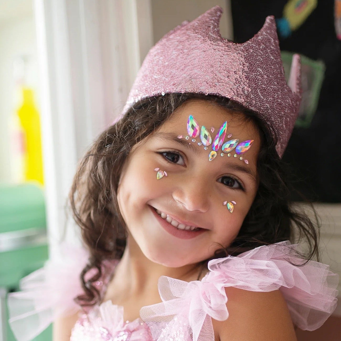 Face Crystals - Pink Unicorn Set