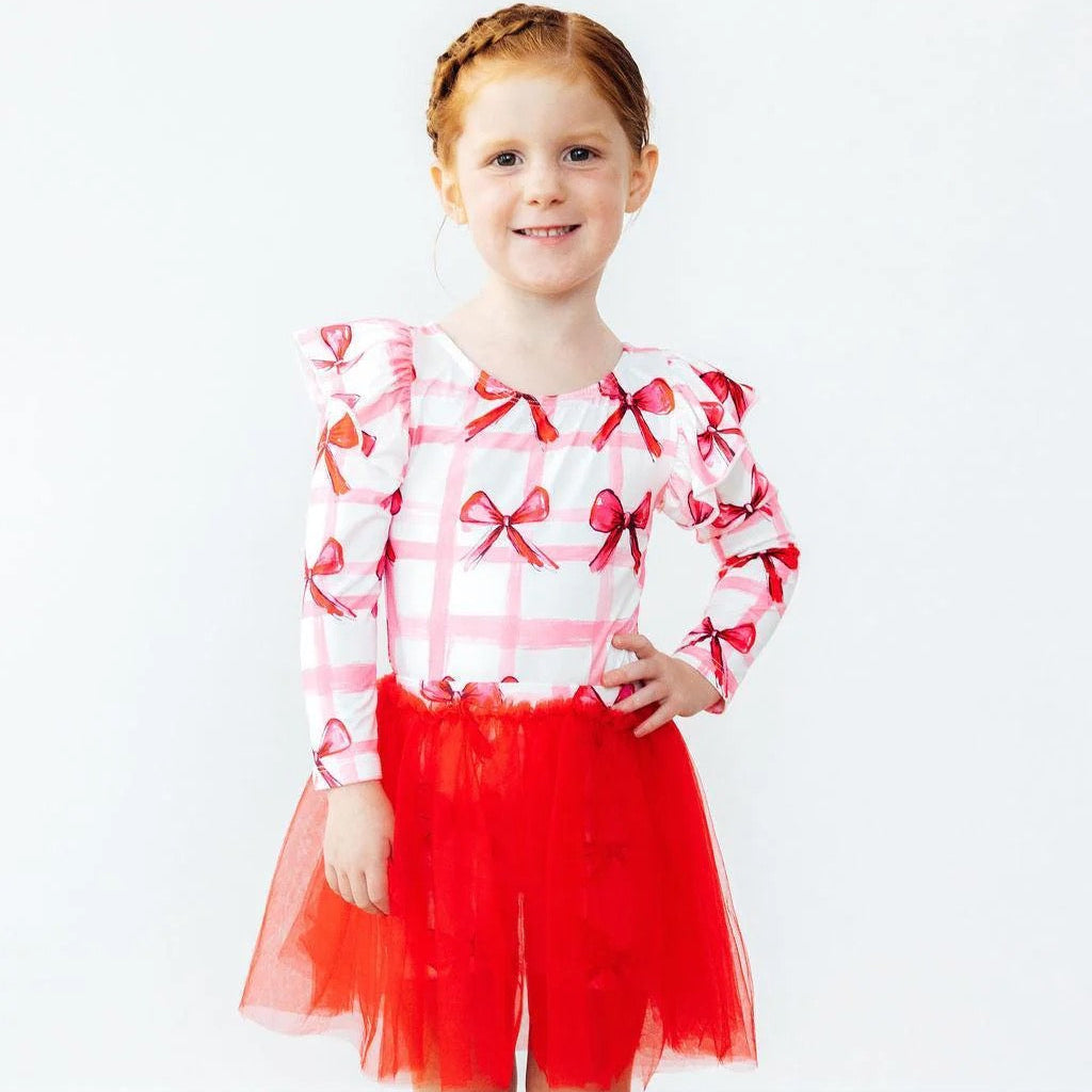 Bow La La Flutter Leotard