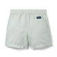 Linen Green Stripe Short