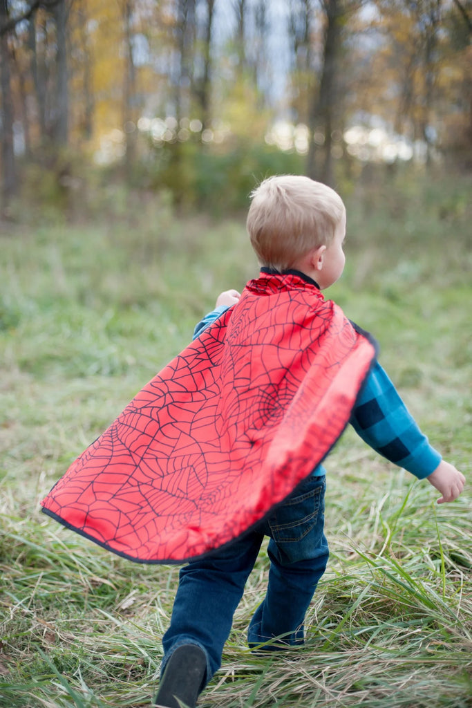 Color-A-Cape Reversible Spider Superhero