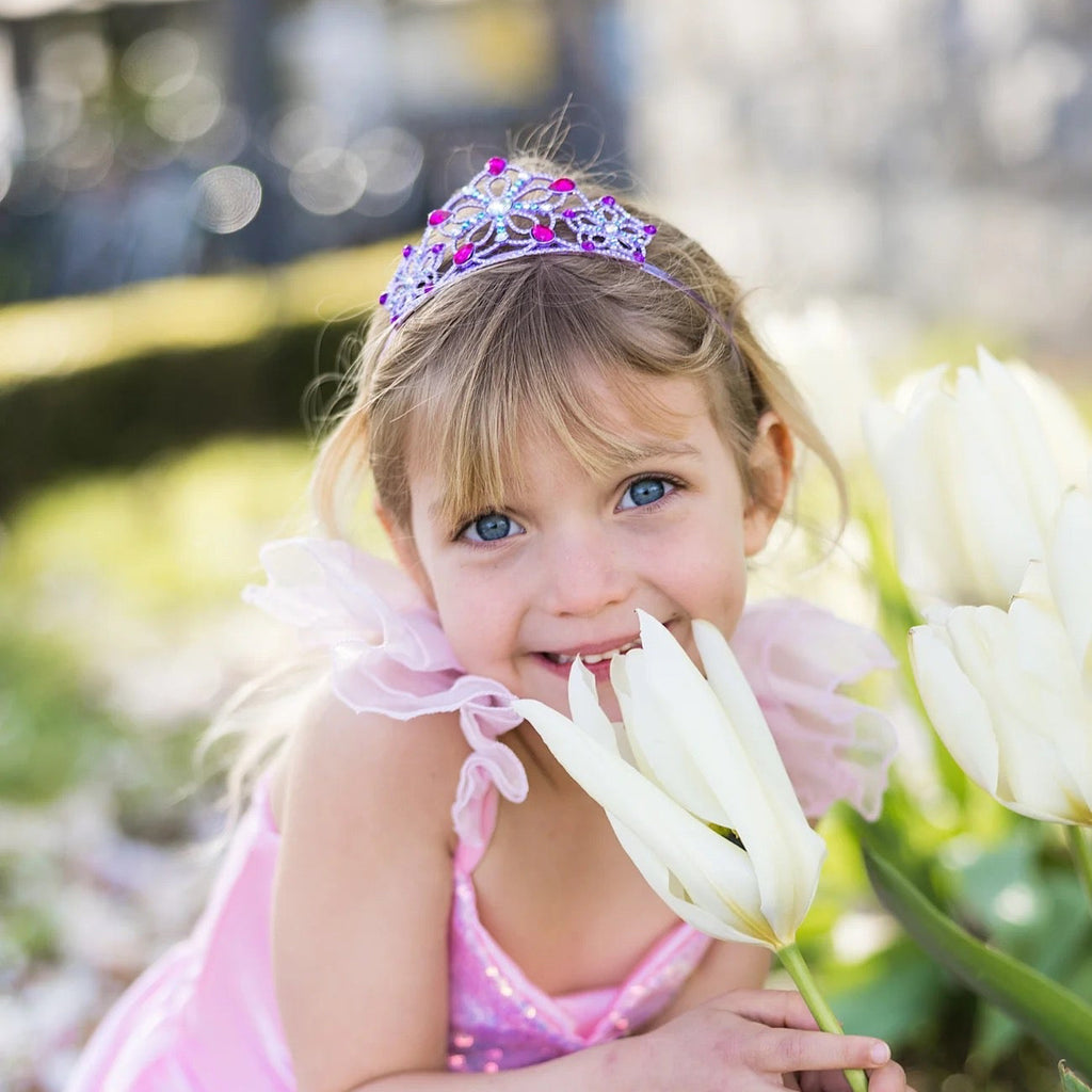 Be Jewelled Tiara - Lilac