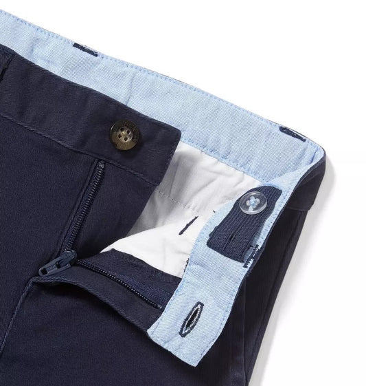 Navy Stretch Twill Pant