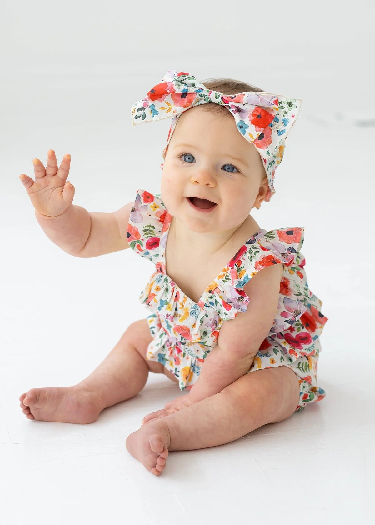 Dancing Petals Romper