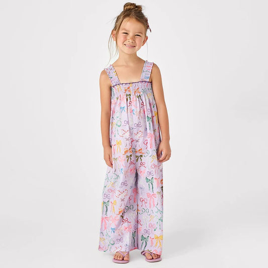 Jumper - Lavender Watercolor Bows